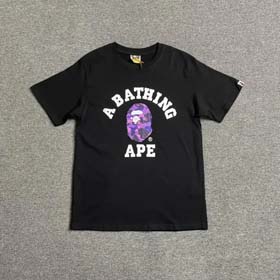 Fashion brand BAPE short-sleeved camouflage print couple T-shirt（15 styles)-1836  